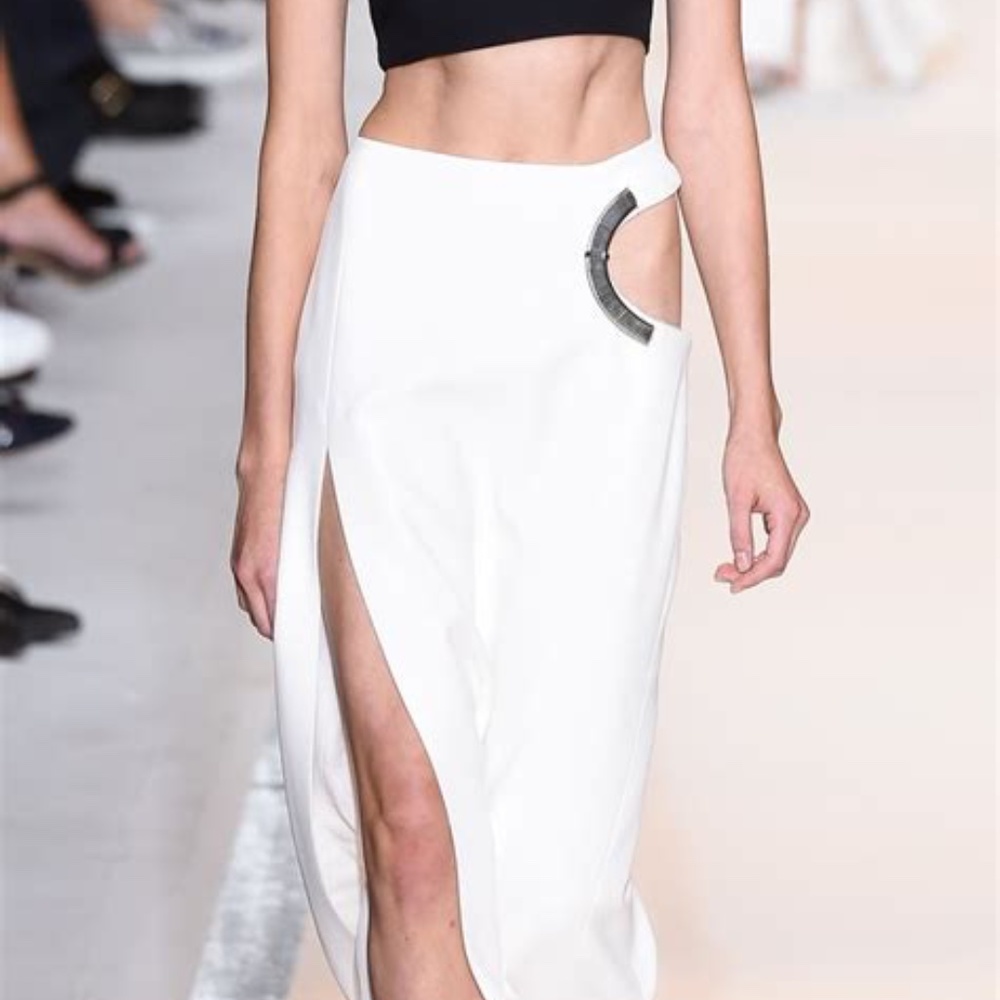 Thierry Mugler Runway 2015 Look 12 Skirt